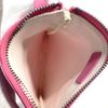 BVLGARI Logo mania Crossbody bag Pochette Shoulder Bag Canvas/Leather pink
