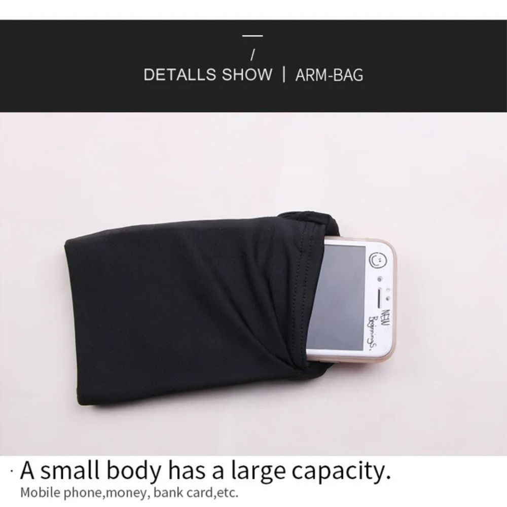 Non-slip Cell Phone Armbags Lightweight Mobile Phone Armband Bag Running Phone Holder  Gym Running