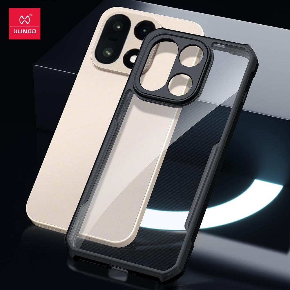 

for OnePlus 15 1+ 15 Case [Shockproof Airbag Tech],Acrylic&TPU Back Transparent Cover Anti-Fingerprint&Non-Yellowing Only Case&OnePlus 15