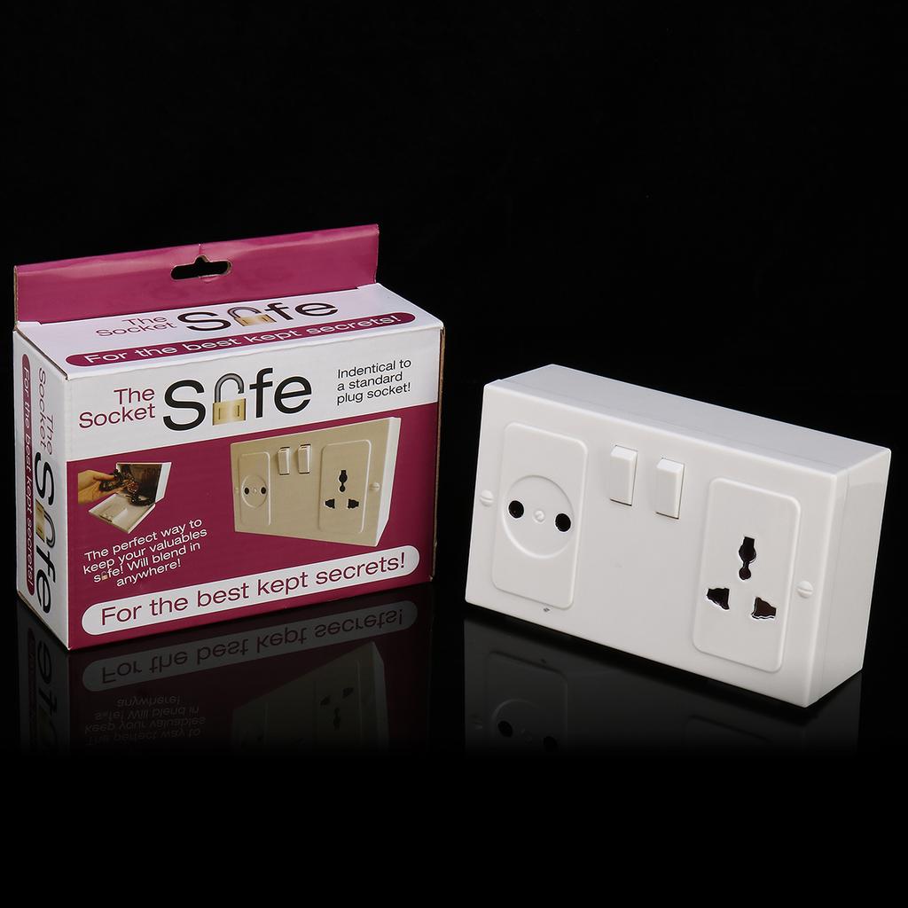 Buy Hidden Home Wall Socket Safe Box Security Secret Valuable Money