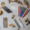 Wordsworth & Black Fountain Pen Set, Extra Fine Nibs, Imperial Blue