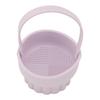 Silicone Makeup Brush Cleaner Quick Drying Multifunctional Cosmetic Sponge Brush Bristle Cleaning Bowl