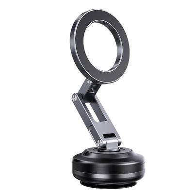 Foldable Car Phone Bracket Magnetic Stand 360 Degree Rotation Adjustable with Double Suction Technology for Easy Viewing