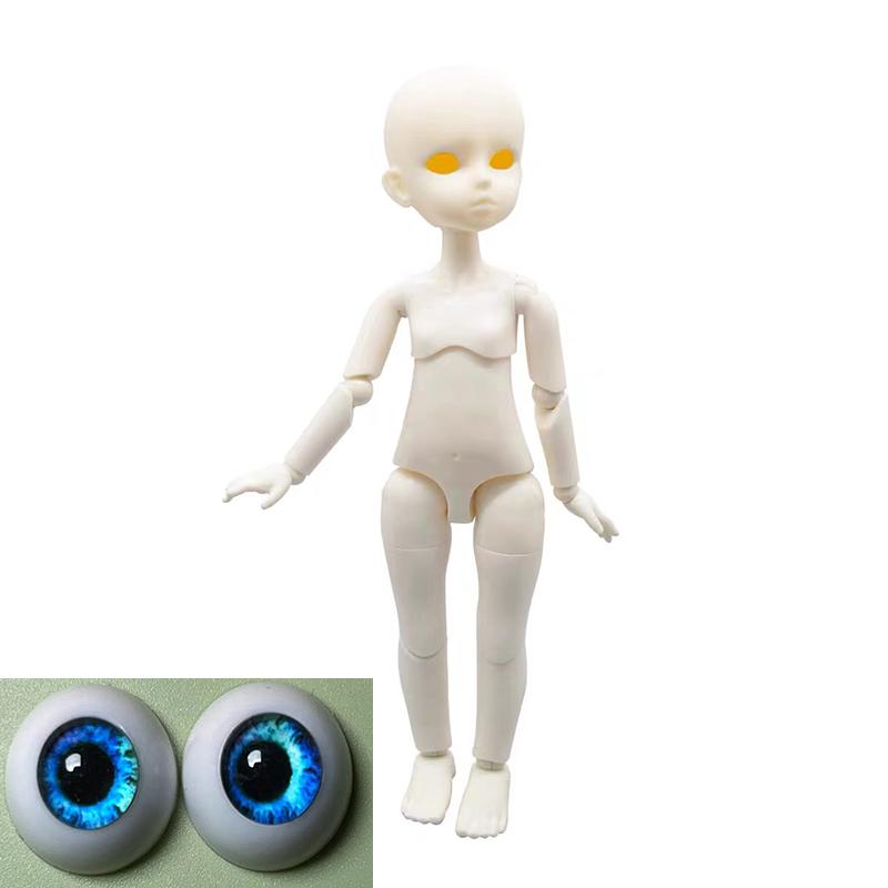 1/6 Bjd Doll Mechanical Joint Body Naked Doll 30cm Practice Makeup Doll Kids Girls Doll Toy Gift Buy Doll Get Free Gesture