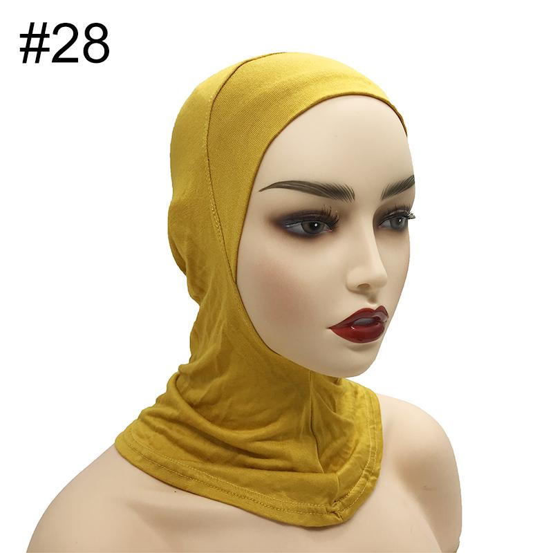 

Высококачественный модальный мусульманский женский ниндзя-капюшон с полной закрытостью, внутренняя шапочка, исламская подшапочка, хиджаб, удобный чепчик, головной платок, защита шеи