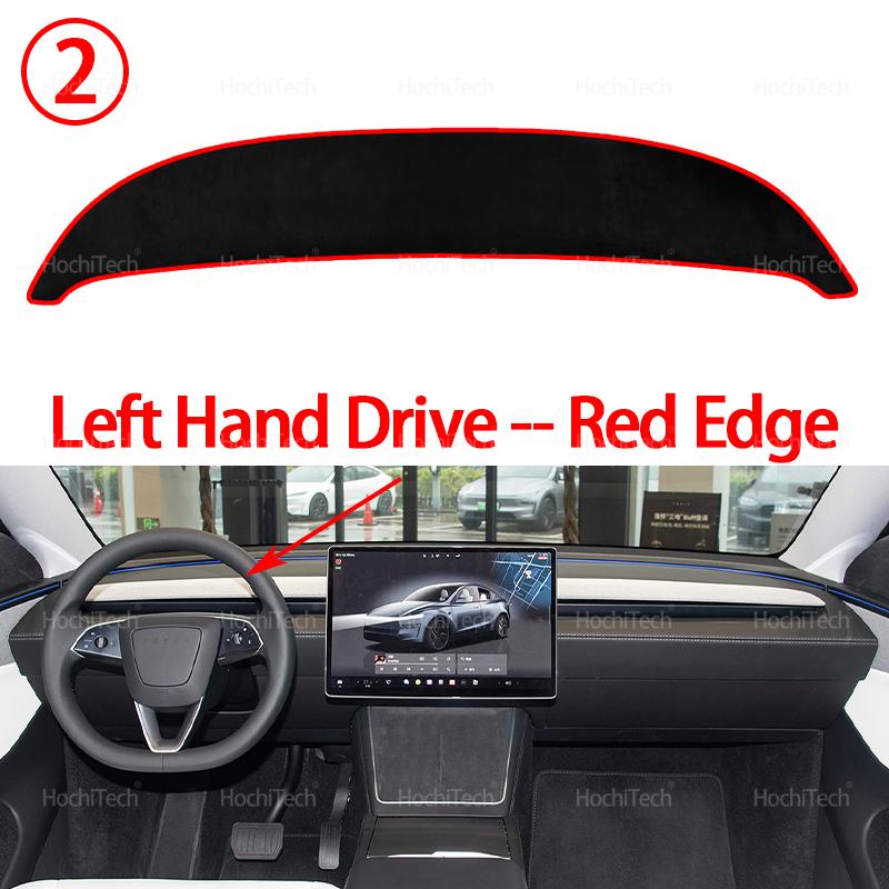 Dashboard Cover for Tesla Model Y Juniper 2025 2026-up Model 3 Highland 2024+ Dash Board Mat Carpet Pad Sunshade Cape Cushion