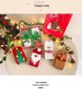 2024 Christmas Reindeer & Santa Gift Box: 4 Pairs Parent-Child Coral Fleece Sleep Socks