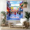 Roblox Custom Your Name Wall Decor Tapestry Art For Pet Memorial Birthdaywedding Party Backdrop Family Gift
