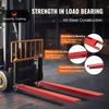 Pallet Fork Extensions, 72" Length 4.5" Width, Heavy Duty Carbon Steel Fork Extensions for Forklifts, 1 Pair Forklift Extensions with Pins, Forklift