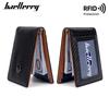 Men's Baellerry RFID Slim Carbon Fiber Multi-Card Holder