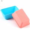 10PCS Rectangular Silicone Cake Mold - Muffin, Brownie, Pudding & Soap Mold