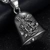 Angel Bell Small Lucky Bell Exorcism Bells for Motorcycles Safe Driving Pendant Widgets Accessories Biker Bells for Men Women
