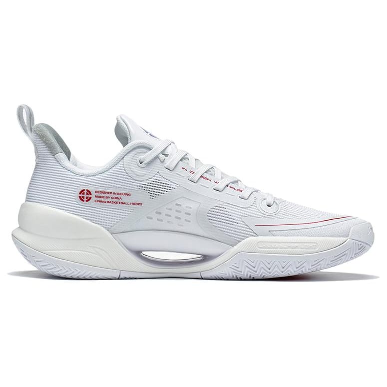 Li Ning Super Light V2 Cushioning Slip Resistant Abrasion Resistant Breathable Support Rebound Low top Basketball Shoes ABAT029-3
