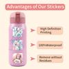 99 2D Sweet Girl Stickers Healing Simple Ins Landscape Handwritten Quotes Decorative Notebook Stickers