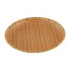 Classic Imitation Weaving Dinner Plate Round Decoration Tray Food Plate Snack Plate  Living Room