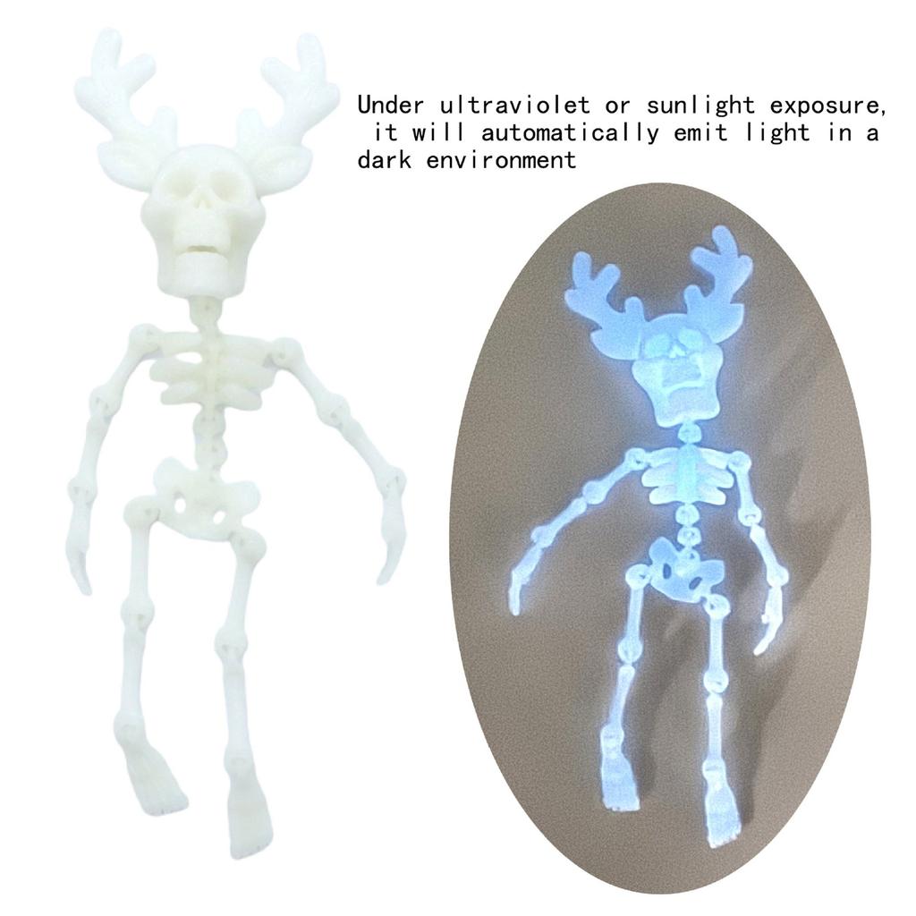 3D Printed Skeleton Figure Toy Gift Craft