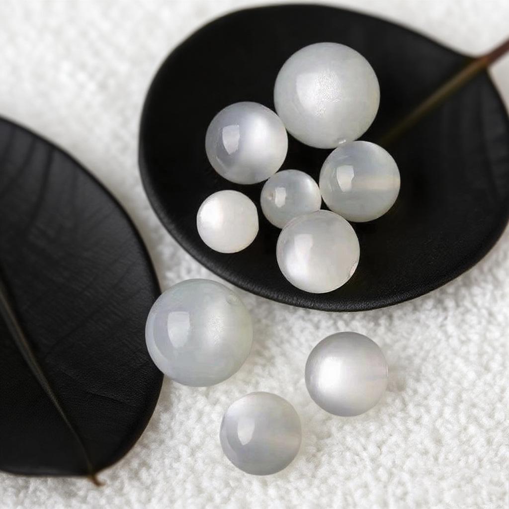 Natural Moonstone & Light Labradorite Beads for DIY Jewelry