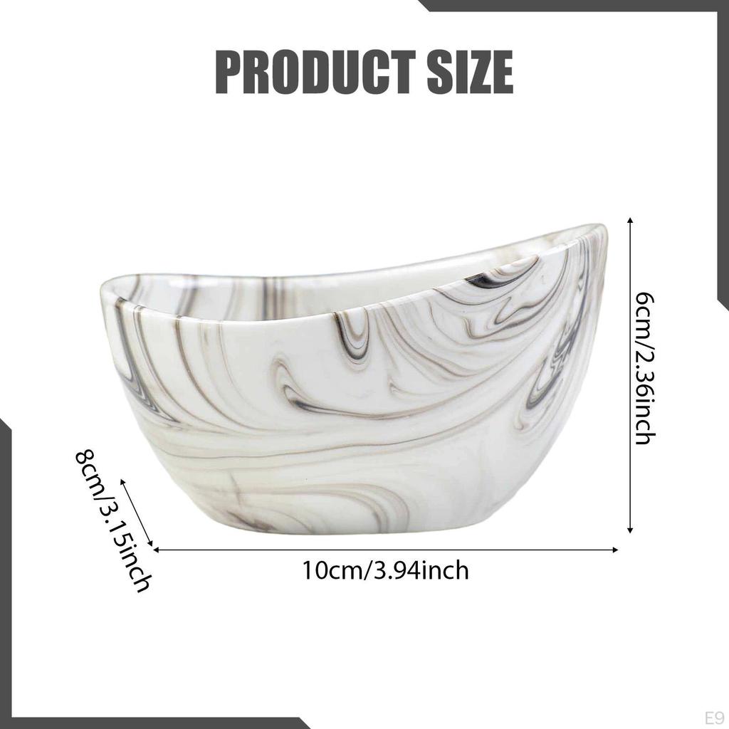 Keramická miska na loupání bylinek Kuchyňský nástroj Ergonomický separátor listů pro oddělení listů a stonků