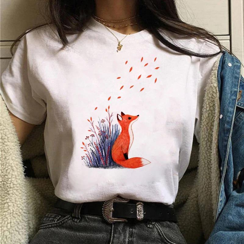 Forest Mountain Unisex T Shirt Fashion summer T-shirts Lady Tshirts Tee Y2K Tops Harajuku White Casual FeUnisex T Shirt girl