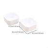 Desktop Organizer with Stackable Frosted Finish for Office, Home, Makeup Storage 291 Long 2pack