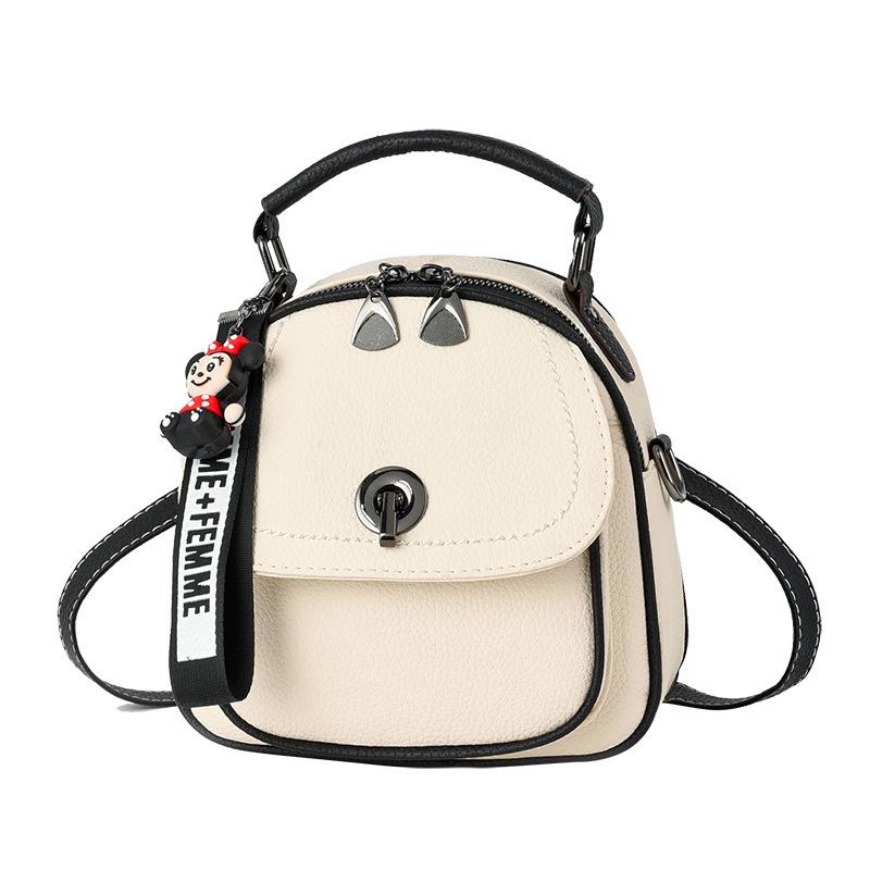 Summer new small bag women's bag 2025 new spring fashion foreign style backpack single shoulder messenger bag