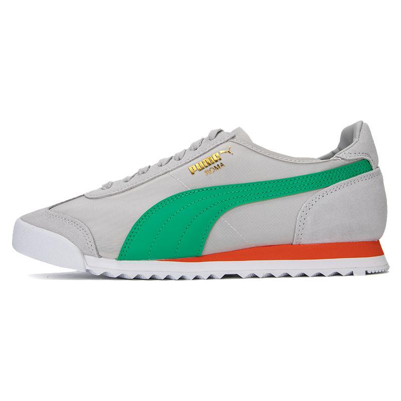 

New PUMA Roma Og Nylon Grey Green Red 362408-36 37.5