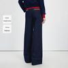 Navigare Women's Wide-Leg Straight Casual Trousers