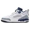 Air Spizike Low GS Obsidián Detské Tenisky Biela Čistá Platina FQ3950-104