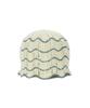 Bajal Va Label Wave Line Beanie Ivory