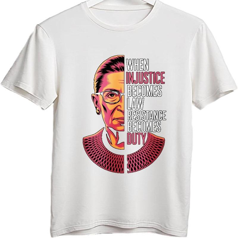 Cotton Summer For Him T Shirt When Injustice Becomes Law Resistance Becomes Duty Short Sleeve Cotton Oneck Tee Shirt