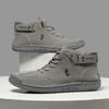 Hand-stitched Martin Boots Autumn and Winter High-top Men's Shoes Men's New Casual Short Boots