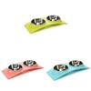 Premium Quality Double Food Water Pet Feeding Bowl For Puppies And Kittens With Non-slip Design