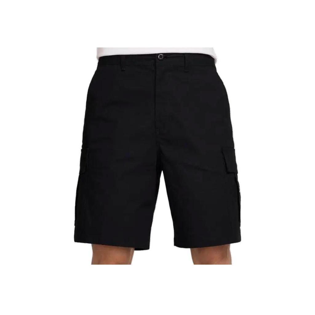 Nike Solid Woven Lightweight Durable Comfortable Cargo Shorts Men shorts Black HJ6827-010