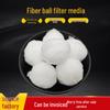 Havuzlar, Petrol Sahaları ve Akvaryumlar için Hidrofilik Oleofobik Elyaf Top Filtre Malzemesi