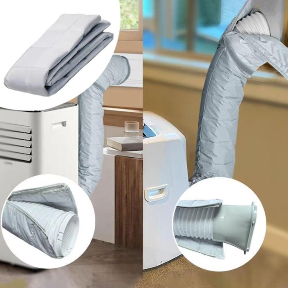 Easy Installation Design Insulated Hoses Duct Cover AC Duct Insulation Wrap Home Cooling Setup