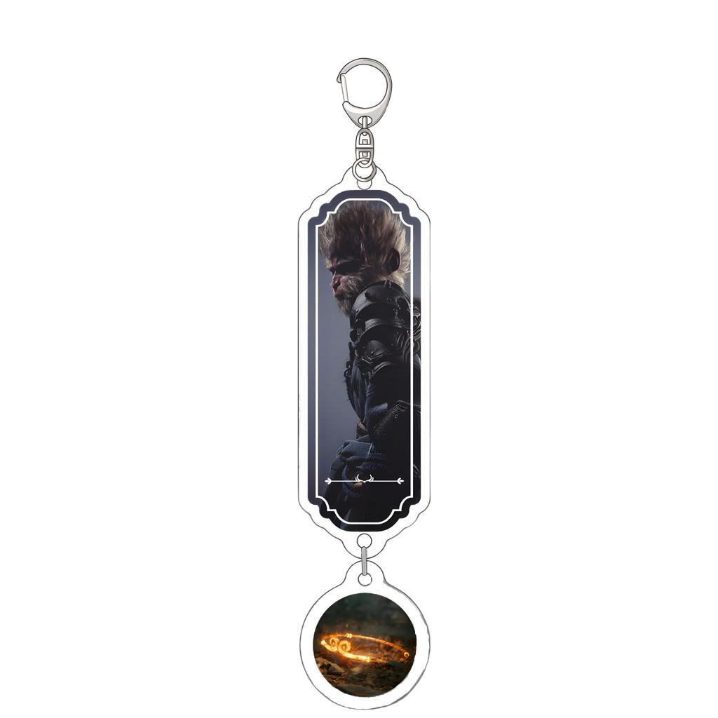Black Wukong Myth Keychain Pendant Decorate Game Peripheral Gift Collection