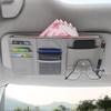 Multi-Function Car Visor Organizer: Glasses, Card, and ID Clip Holder
