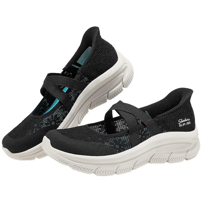 Skechers Women s Mary Jane Slip-On Flat Shoes US 6