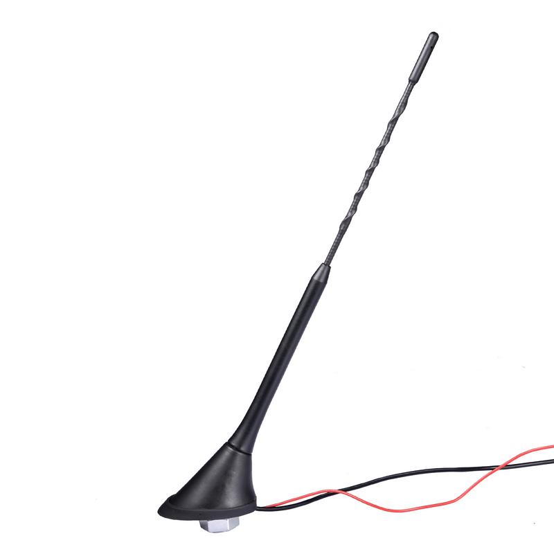 Car Radio AM FM Antenna Built-in Amplifier Auto Aerial Roof Mount Antenna Signal Extension Cord For Car Accessories