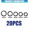 Universal Fit Rubber O Rings Replacement Supplies For Tape System Repair In 9-13mm Measurements
