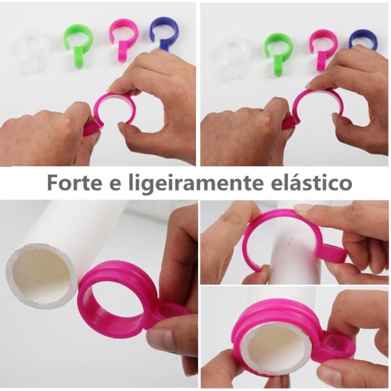5pcs Non-slip Windproof Drying Hook Hanger Organizer