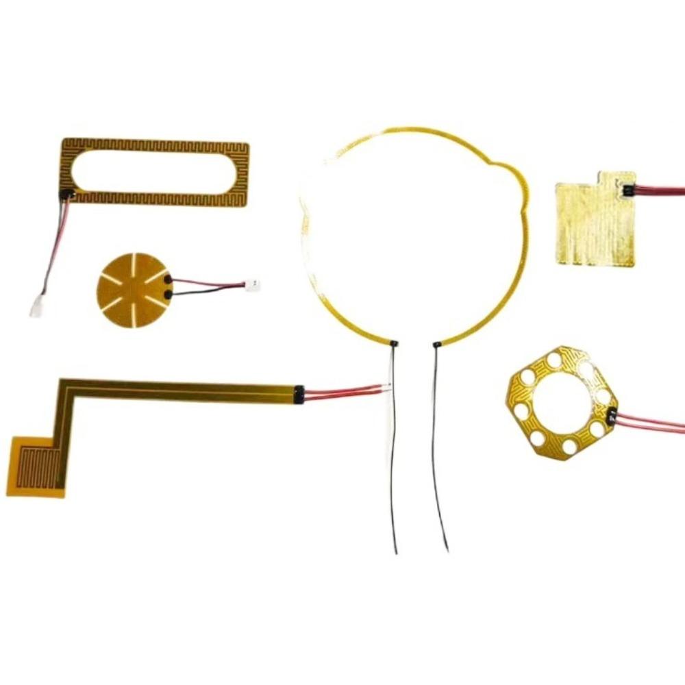 5 8 10 12 15 20 24 25 30 35 40 Mm PI Film Heating Element Polyimide Electric Adjustable Temperature Flexible Film Constant Plate