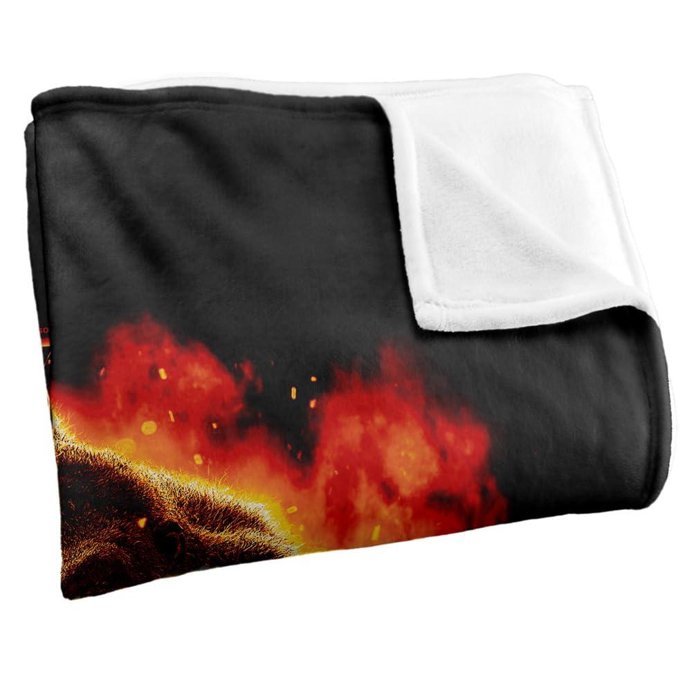 King Kong Skull Island Out Of The Fire Blanket