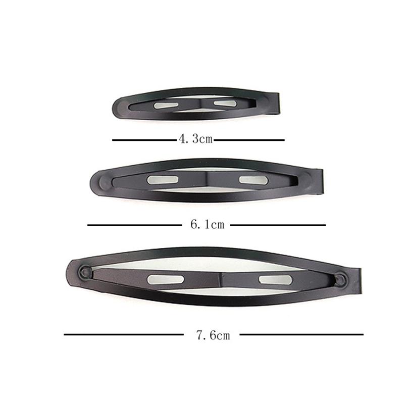 10 Stück/Set Schwarze Geometrische Haarspange BB Haarnadeln Haarspangen Styling-Tools Mode Frauen Mädchen Haaraccessoires Kopfschmuck Kopfschmuck