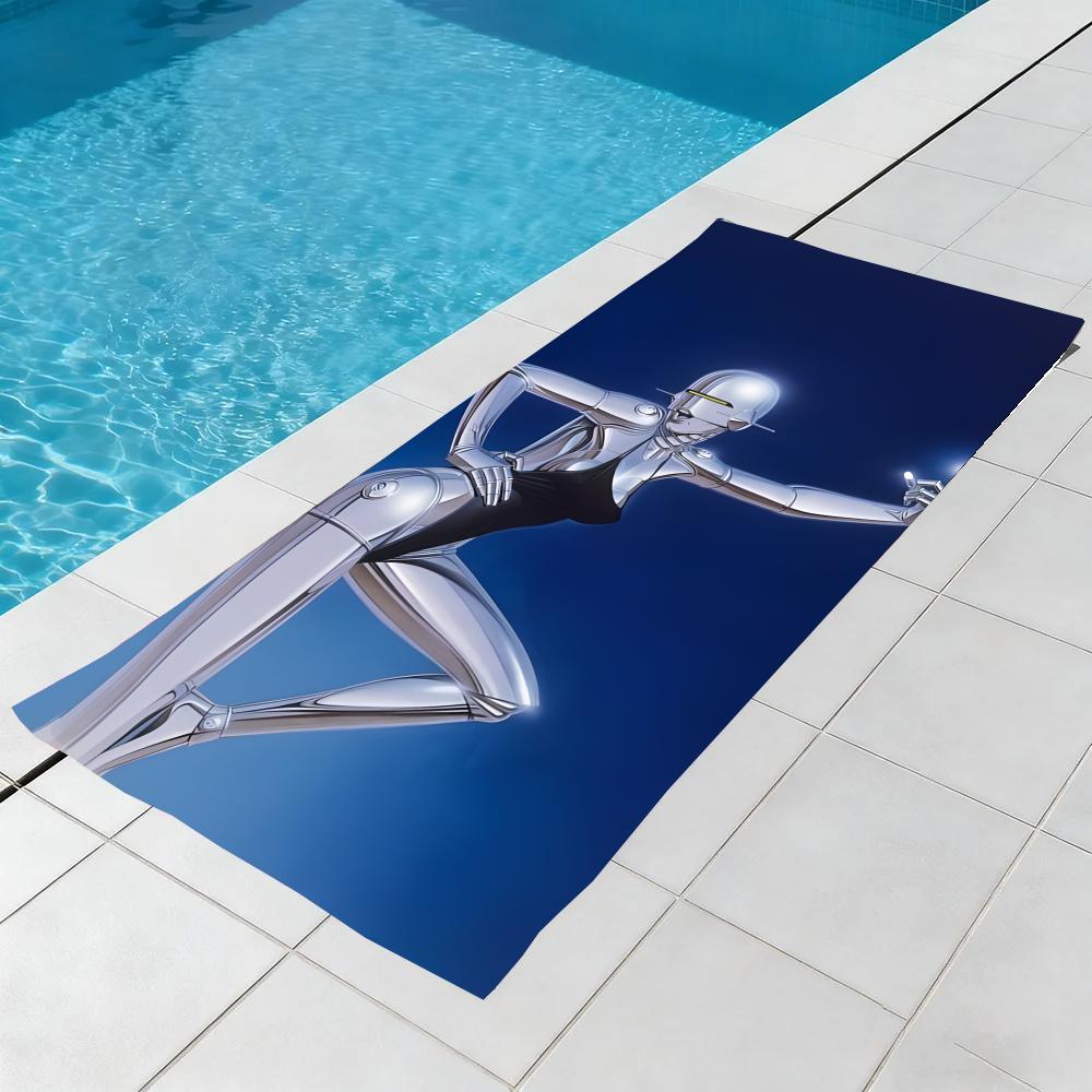 Towel Microfiber Beach Towel, Quick-Dry, Sand-Free, Ultra-Fine Fiber, Super Soft. H-Hajime Sorayamas