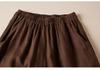 Women's Artistic Embroidery Cotton Linen Harem Pants - Slimming Casual Retro Style