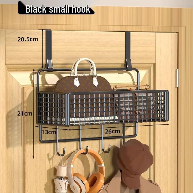 Wall-Mounted Entryway Storage Rack for Bedroom Doors