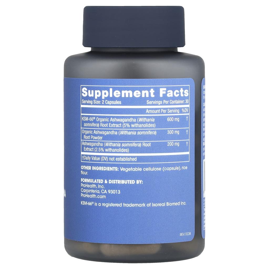 Full Spectrum Ashwagandha, 60 Capsules