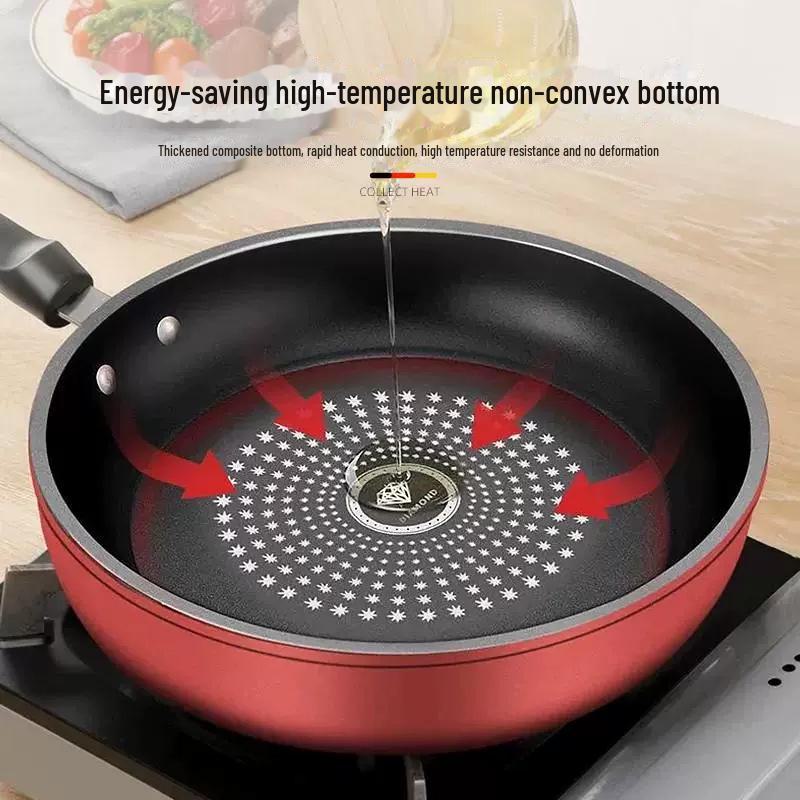 Poêle antiadhésive Crystal Diamond - Universelle pour cuisinières à induction et à gaz