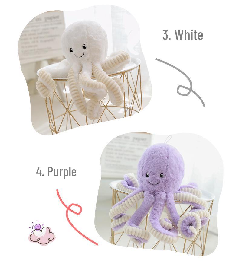 Giant Octopus Plush Toy - Children's Birthday Gift Squid Doll